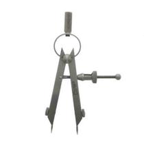 Compasso para ourives diloy 75mm com pontas trocáveis