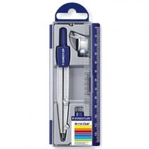 Compasso Staedtler Noris Club Com Adaptador Universal 550-60 Compasso Staedtler Noris Club Com Adaptador Universal 550-60