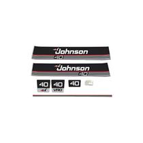 Compatível Adesivo Motor Johnson 40HP 1989-1991