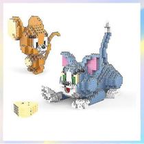 Compatível com blocos de empilhamento de jogos Mini Particle Block