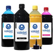 Compatível: Kit 4 Tintas para 970 971 CN625AM Pigmentada CMYK 1 litro