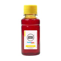 Compatível: Tinta Cartucho Brother LC75 Yellow 100ml Aton Corante