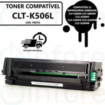 Compatível: Toner CLT-K506L 506 P/ Impressora CLP-680 CLX-6260 CLP-680ND CLX-6260FR Preto Compatível: Toner CLT-K506L 506 P/ Impressora CLP-680 CLX-6260 CLP-680ND CLX-6260FR Preto