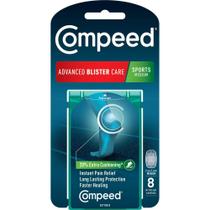 Compeed Advanced Sports Bandagem p/Bolhas nos Pés 8 Unidades