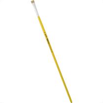 Compel Pincel Chato Cerda Branca 02 - Kit C/6 Pc