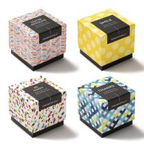 Compêndio de cartas abertas Thoughtfulls, pacote com 4 e 120 cartas