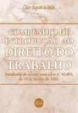 Compendio de introducao ao direito do trabalho - MADRAS