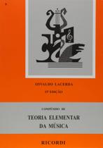Compendio de teoria elementar da musica - RICORDI - CN DISTRIBUIDORA REPRESENTACAO MUSICAL