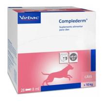 Complederm 8 Ml - Suplemento Alimentar Omega 3 E 6 Virbac