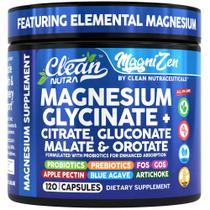 Complejo de Glicinato de Magnesio + Probióticos 120 Cápsulas Veganas