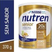 Complemento alimentar nutren senior 50+ sem sabor 370g