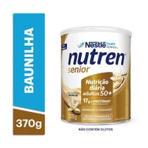 Complemento Alimentar Nutren Senior Baunilha 370g Complemento Alimentar Nutren Senior Baunilha 370g
