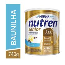 Complemento Alimentar Nutren Senior Baunilha 740g - nestle