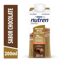 Complemento Alimentar Nutren Senior Chocolate Zero Lactose 200ml