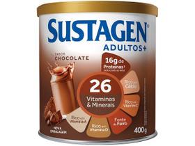 Complemento Alimentar Sustagen Adultos+ - 400g 1 Unidade Chocolate Complemento Alimentar Sustagen Adultos+ - 400g 1 Unidade Chocolate