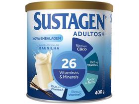 Complemento Alimentar Sustagen Adultos+ Baunilha - Lata 400g Complemento Alimentar Sustagen Adultos+ Baunilha - Lata 400g
