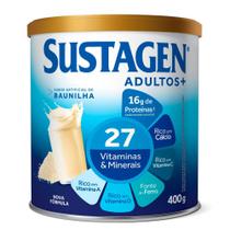 Complemento Alimentar Sustagen Adultos+ Sabor Baunilha Lata 400g Complemento Alimentar Sustagen Adultos+ Sabor Baunilha Lata 400g