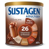 Complemento Alimentar Sustagen Adultos+ Sabor Chocolate - Lata 400g - Mead Johnson Nutrition