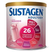 Complemento Alimentar Sustagen Adultos+ Sabor Morango - Lata 400g - Mead Johnson Nutrition