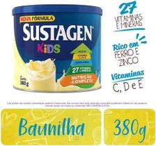 Complemento Alimentar Sustagen Kids Baunilha 380g
