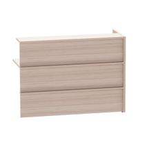 Complemento Balcao de Atendimento P25 Pandin 155 Cm Casablanca Complemento Balcao de Atendimento P25 Pandin 155 Cm Casablanca
