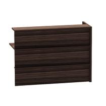 Complemento Balcao de Atendimento P25 Pandin 155 Cm Walnut