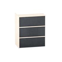 Complemento Balcao de Atendimento P25 Pandin 95 CM Casablanca e Grafito Complemento Balcao de Atendimento P25 Pandin 95 CM Casablanca e Grafito