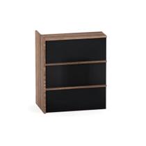 Complemento Balcao de Atendimento P25 Pandin 95 CM Walnut e Preto