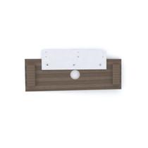 Complemento Central de Painel TV 55 Polegadas 140x30cm Marrom Walnut Complemento Central de Painel TV 55 Polegadas 140x30cm Marrom Walnut