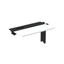 Complemento da Mesa Plataforma para Coworking 120x792 Cplpsc120 120cm Industrial Branco E Preto