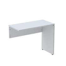 Complemento de Mesa Pé Painel Linha P25 90cm Branco