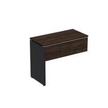 Complemento de Mesa Pé Painel Linha P25 90cm Escarlate E Preto