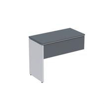 Complemento de Mesa Pé Painel Linha P25 90cm Grafito E Cinza Complemento de Mesa Pé Painel Linha P25 90cm Grafito E Cinza