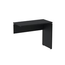 Complemento de Mesa Pé Painel Linha P25 90cm Preto Complemento de Mesa Pé Painel Linha P25 90cm Preto