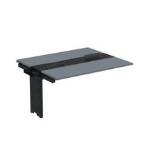Complemento de Mesa Plataforma para Coworking para 2 Pessoas 150x120 150cm Industrial Grafito E Preto Complemento de Mesa Plataforma para Coworking para 2 Pessoas 150x120 150cm Industrial Grafito E Preto