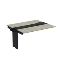 Complemento de Mesa Plataforma para Coworking para 2 Pessoas 150x120 150cm Industrial Nogueira Casablanca E Preto Complemento de Mesa Plataforma para Coworking para 2 Pessoas 150x120 150cm Industrial Nogueira Casablanca E Preto