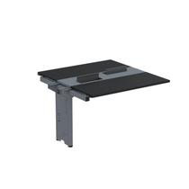 Complemento de Mesa Plataforma para Coworking para 2 Pessoas 160x140 160cm Industrial Preto E Grafito Complemento de Mesa Plataforma para Coworking para 2 Pessoas 160x140 160cm Industrial Preto E Grafito