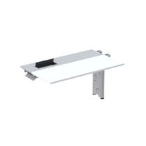 Complemento de Plataforma Corporativa 130x792 Cplpsc130 130cm Industrial Branco E Cinza