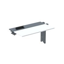 Complemento de Plataforma Corporativa 160x792 Cplpsc160 160cm Industrial Branco E Grafito