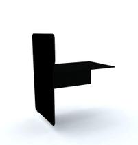 Complemento Estação De Atendimento Simples Maxxi Pandin 1,20 M Preto