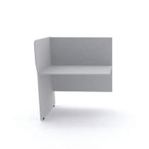 Complemento Estação Telemarketing Simples Maxxi Pandin 1,20 M Cinza Cristal