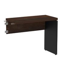 Complemento Mesa Secretaria Pe40 75X90x45 Escarlate E Preto - Pandin