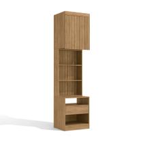 Complemento Modulado 1 Porta 1 Gaveta Prisma Kappesberg - Freijó