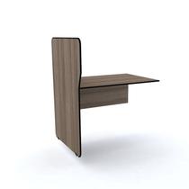 Complemento para Mesa Estação de Atendimento Simples EASC08 Marrom