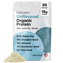 Complemento proteico em pó orgânico sem sabor vegano 450g