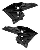 Complemento protetor tanque sportive titan 160 2022 2023 preto injetado +aba