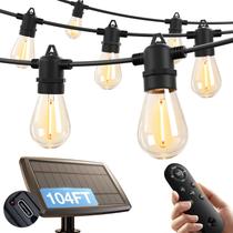 Complemento Solar String Lights de 104 pés (30 M) à prova d'água com porta USB Complemento Solar String Lights de 104 pés (30 M) à prova d'água com porta USB