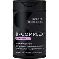 Complemento Sports Research Vitamin B-Complex 60 cápsulas gelatinosas
