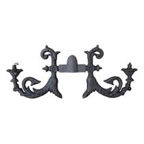 Complemento Suporte para Poste e Luminária Ferro Fundido 43x110cm Preto Fundição São Cristóvão Complemento Suporte para Poste e Luminária Ferro Fundido 43x110cm Preto Fundição São Cristóvão