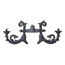 Complemento Suporte Poste e de Luminária Ferro Fundido 43x110cm